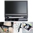 Inch HD Car DVD Player Headrest Monitor Black Portable USB SD Travel Screen - 1