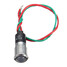 Metal 12V 14mm Warning Light LED Dash Pilot Panel Indicator Dual Color - 4