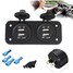 2.1A Dual USB Cigarette Lighter Charger Adapter Socket Splitter Power Outlet - 1