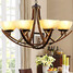 Traditional/classic Living Room Bedroom Chandelier Painting Feature For Mini Style Metal Dining Room - 2