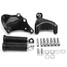 Passenger Rear Motorcycle Footpegs 2014-2016 XL1200 Harley Sportster XL - 1