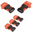 5pcs 2cm Motor Bike Belts Survival Whistle Skiing Buckle Helmet Luggage Backpack Rucksacks - 5