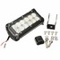 LED Working SUV ATV UTE Bulb Ute Offroad 7 Inch Flood Bar Light 36W - 5