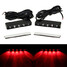 Motorcycle Scooter General 12V SUV Modification License Plate Lights LED - 7