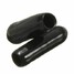 Cover Black 3MM Rubber Accessories Aerial Antenna Caps Tube - 2