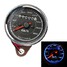 Motorcycle Light Back Dual Color LED Odometer Speedometer Gauge Meter - 1