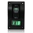 Test Panel DPDT On-Off-On Battery Digital Voltmeter Rocker Switch - 5