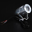 Bullet LED Headlight 12V Motorcycle Chrome - 3