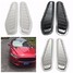 Scoop Hood Vent Fender Car Decorative 2Pcs Turbo Bonnet Air Flow Intake - 2