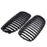 Front Grille A Set Grills Matte Black Car BMW E90 - 2