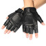 Sports Motorcycle Riding Tactical Half Finger Gloves PU - 6