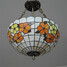 Retro Tiffany Fixture 16inch Living Room Dining Room Pendant Lights Shade Light - 5