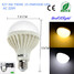 10pcs Led Globe Bulbs Cool White Light E27 Warm White 9w 15*smd5630 - 2