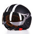 Helmets Male and Female Motorcycle Half BEON UV Helmet Safety ECE - 1