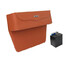 PU Leather Car Seat Organizer Filler Phone Holder Pot Grain Gap Slit Storage Box Money - 6