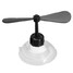 Decorate Rubber Fan Helmet Accessories Propellers Style Universal Motorcycle Suction Cup - 4