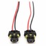 Harness Power H10 Pair Fog Light Lamp Adapter Line Wire Connector Plug - 3