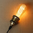 Retro Light 60w Pendant Lamp E27 Vintage St64 Bulbs - 2