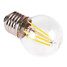 Warm White 5 Pcs G60 Ac 220-240 V E26/e27 Led Globe Bulbs 5w Cob - 2
