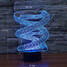 Bulb Spiral Illusion 100 Lamp 3d Night Lamp - 8