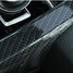 ABS Carbon Fiber Style Trim 2016 2017 Honda Civic Gear Box 3pcs Panel Cover - 5