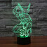 Led Night Light Colorful 3d 100 Christmas Light Pool Novelty Lighting Decoration Atmosphere Lamp - 3