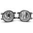 Fog Lights Clear Switch Lamp Pair Toyota Camry H11 Covers Front Bumper - 8