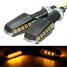 LED Turn Signal Indicator Light Pair 12V Universal Motorcycle Bike Side Dual Blinker - 1