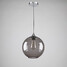 Bubble Design Modern Glass Round Pendant Light Grey - 2