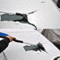 Brush Tube Aluminum Snow Shovel Car Window Blue Clean Tool - 2