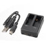 Dual-slot Travel Desktop SJCAM SJ6 LEGEND Original Charger SJCAM Accessories - 4