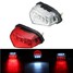 Brake Red Light 12V Motorcycle Indicator LED Running License Plate Tail - 1