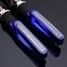 Signal Indicator Blinkers Amber Motorcycle LED Turn 4pcs Body Blue Light Shell - 9