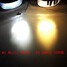 6000K White 36W Beam Built-in LED Headlight Bulb Honda Yamaha Suzuki Hi Lo Yellow - 2