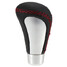 Universal Car Gear Shift Knob Black Leather 9cm - 6