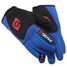 Breathable Comfy Blue Gloves Motorcycle Motor Bike Sports Full Finger - 1