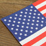 Front PVC USA Flag Side 2Pcs Reverse Car Sticker Decal Auto Window - 2