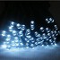 Solar Powered 200-led Christmas Light Flashing String Lamp Indoor 1m - 1