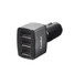 Three Autobot Car Charger 4.8A USB Ports with Switch Fast Charging - 5