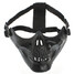 Mask Half Face Motorcycle Ski Skeleton Skull Adjustable Protect - 1