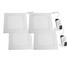 4pcs 2800-6500k Panel Light 100 Chip 12v Led 3w Square - 1