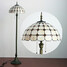 Painting Lamp Mushroom Glass Light Floor Tiffany Resin - 2