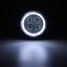 Motorcycle Projector 12V LED Headlight 180LM Angel Eye Halo Ring DRL Light Car Auto Fog - 6