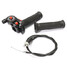 125cc 140cc 150cc Cable Pitbike Quick Action Black Twist Throttle - 1