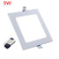 Led Square 800lm 9w Downlight Panel Light - 1