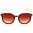 Fashion Glasses UV400 Sunglasses Bamboo Eyewear Legs - 10