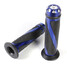 Aluminum Motorcycle Handlebar Gel Hand Grips Bar Rubber CNC - 3