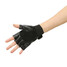 Outdoor Bicycle Cycling Gloves Motorcycle Riding Breathable Pair PU Leather Fingerless - 5
