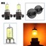 A pair of 3000K-3500K HID Xenon 60W H13 55W Light Bulbs Lamps DC12V Yellow - 2