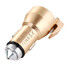 Dual USB Quick Car Charger Metal 6 Plus iPad Safety Hammer 5V 3.4A 6s iPhone - 1